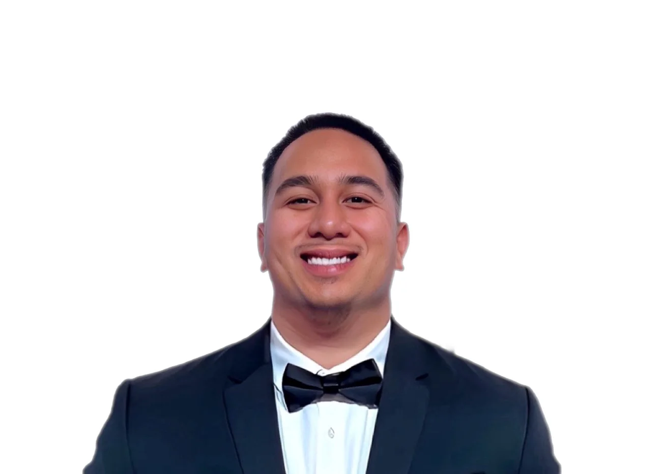 T. M. Jensen Ahokovi smiling in formal attire